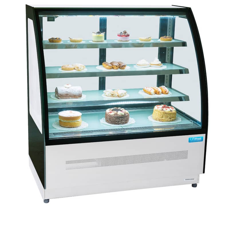 CDV120S Patisserie Cake & Sandwich Display Case - CaterClick